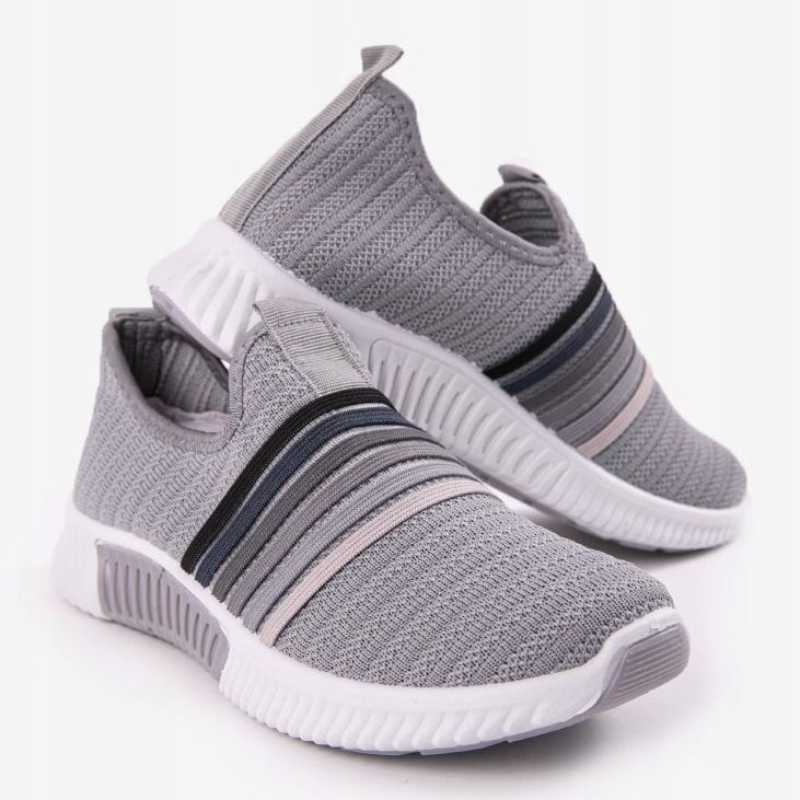 Gray sports slip-on shoes TL502-26 grey 2