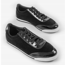 Black elegant men's shoes JX-22 2
