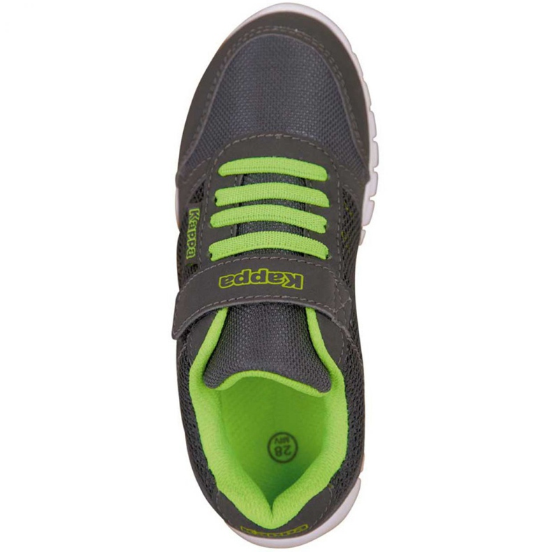Kappa Stay Jr 260527K 1330 shoes grey green 1 Kappa Stay Jr 260527K 1330 shoes grey green 1