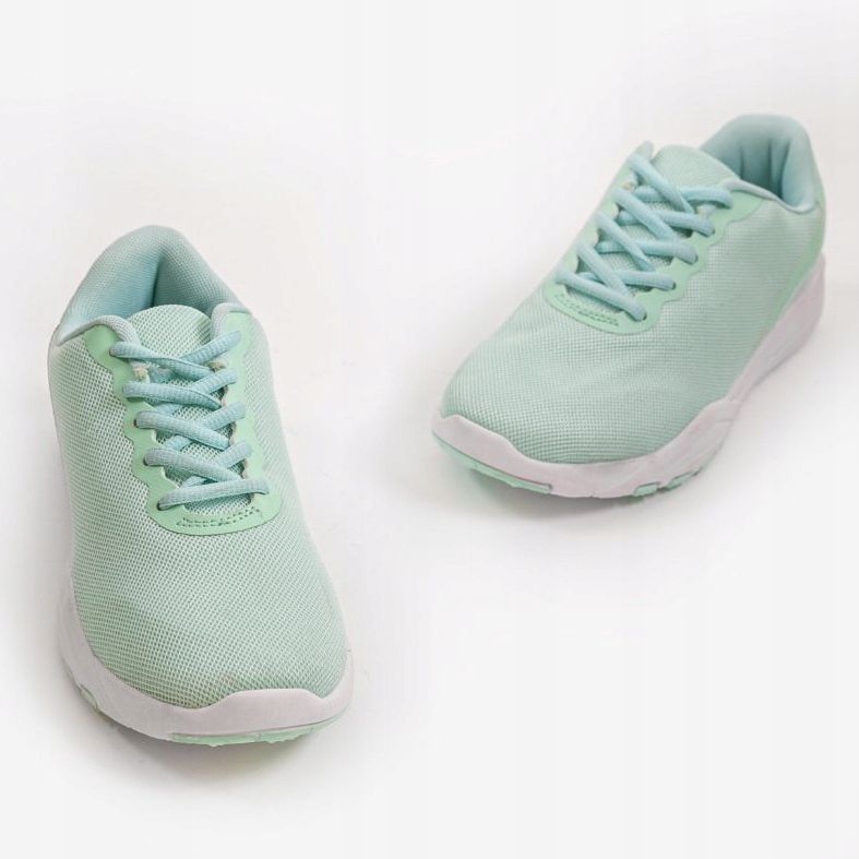 Green sports shoes F17-6 1