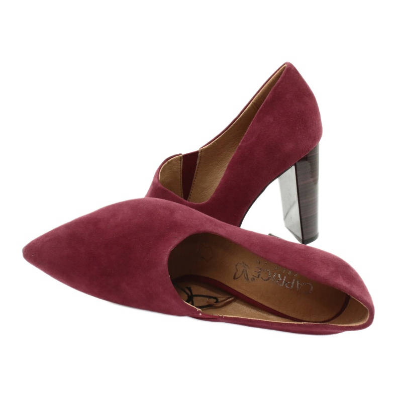 Caprice Women's burgundy women's shoes/Wine Sede 24402 red 4 Caprice Women's burgundy women's shoes/Wine Sede 24402 red 4