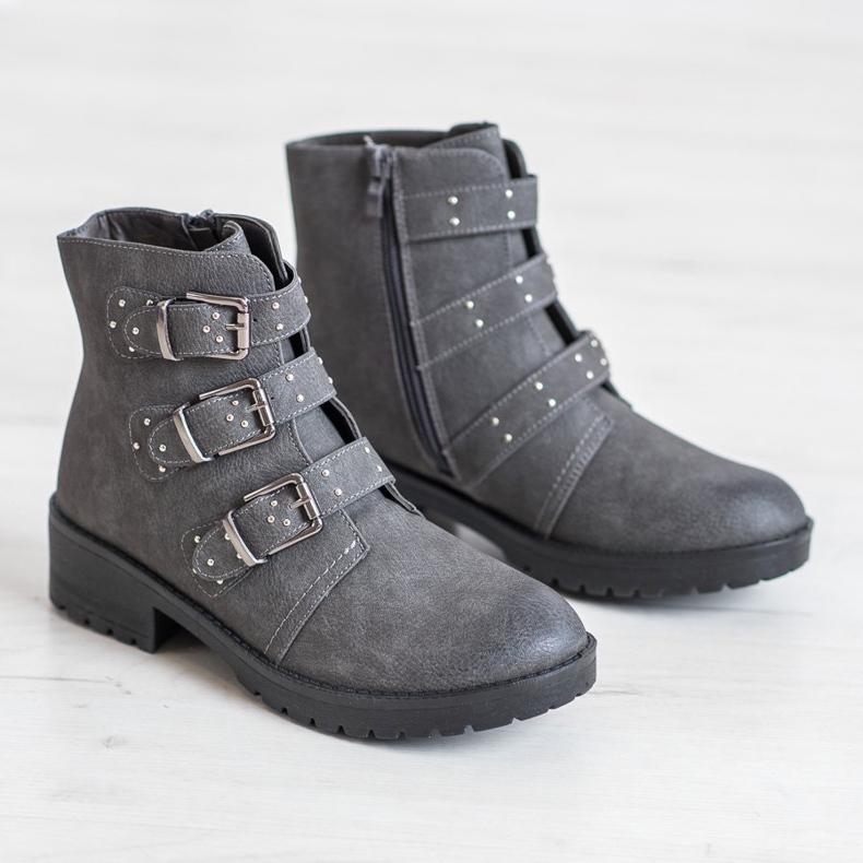 J. Star Gray Workers With Clasps grey 1