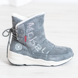 MCKEYLOR leather snow boots grey 1