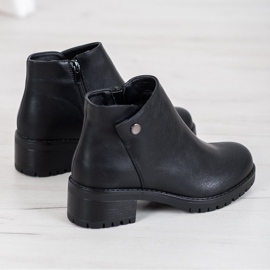 J. Star Black Eco Leather Booties 1 J. Star Black Eco Leather Booties 1