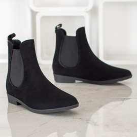 Bona Suede Chelsea boots black 1