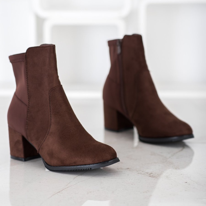 J. Star Dark brown boots 1