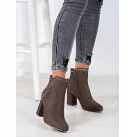 Evento Elegant boots brown 1