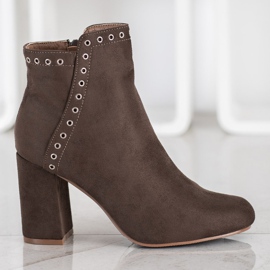 Evento Elegant boots brown 2