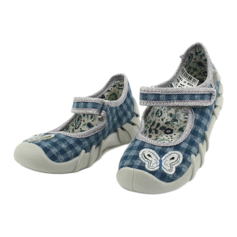 Befado children's shoes 109P188 blue grey 3 Befado children's shoes 109P188 blue grey 3