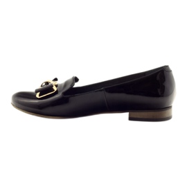 Pumps for women Kotyl 3404 black gold 6