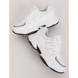 White women's sports shoes BH-001 White 1