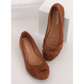 Camel 8F62 Camel women's ballerinas brown 1