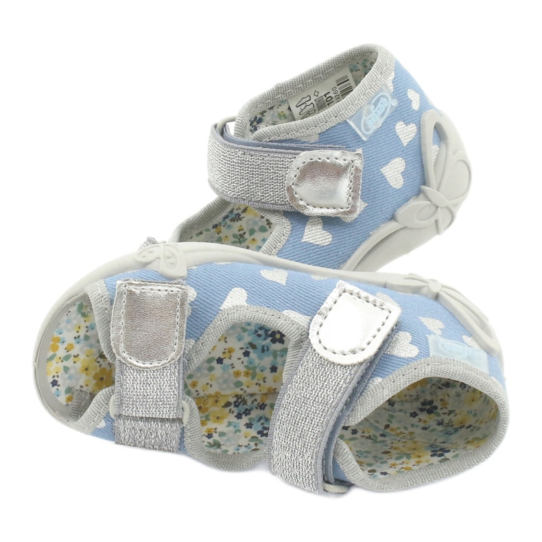 Befado children's shoes 242P101 blue silver 4