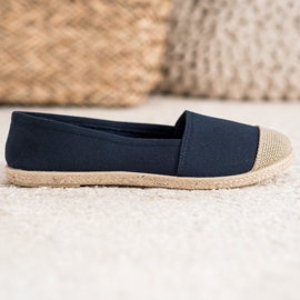 Trendy Navy Blue Espadrilles 2