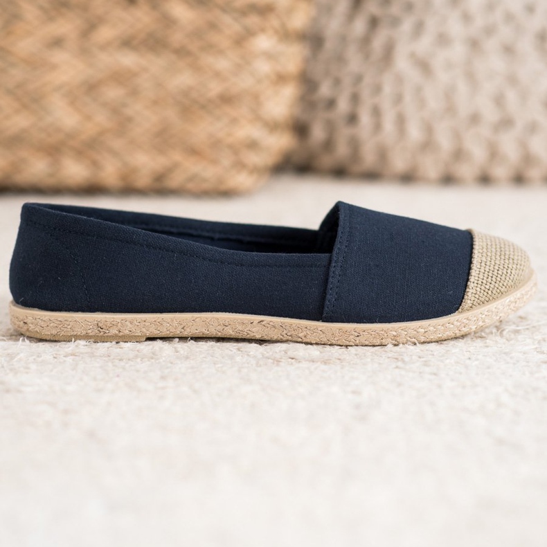 Trendy Navy Blue Espadrilles 2