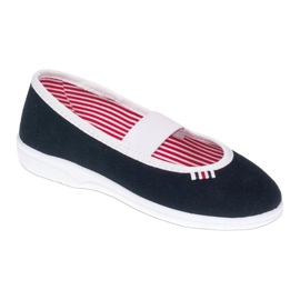 Befado children's shoes 274X014 navy blue 1