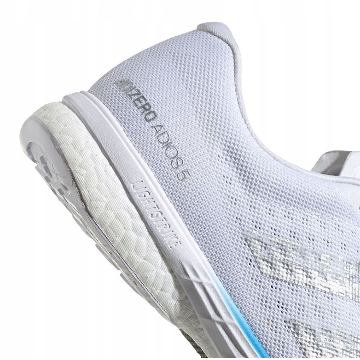 Adidas Adizero Adios M FV7334 Running Shoes – White Blue Silver