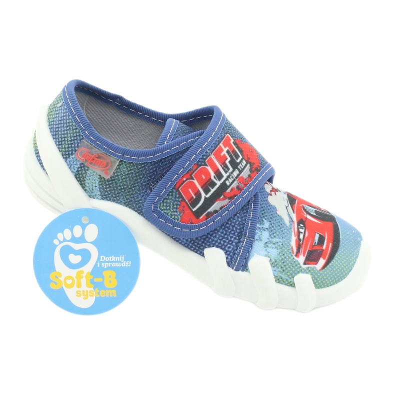 Befado Soft-B children's shoes 273X286 red blue multicolored 6 Befado Soft-B children's shoes 273X286 red blue multicolored 6