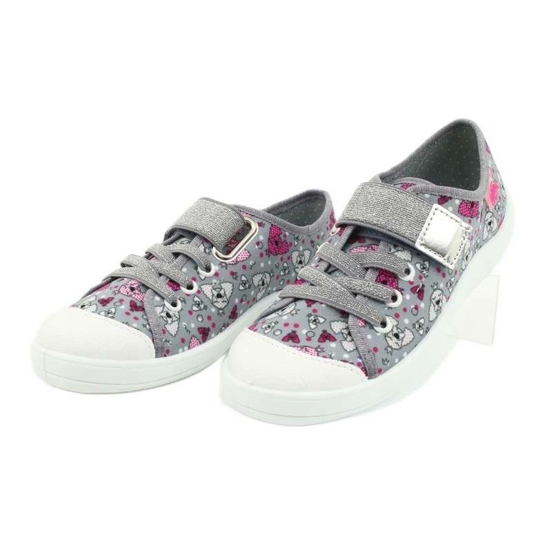 Befado children's shoes 251Y150 grey multicolored 3 Befado children's shoes 251Y150 grey multicolored 3