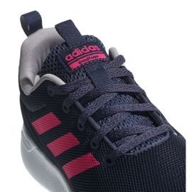 Adidas Lite Racer Cln Jr BB7045 shoes navy blue pink 2