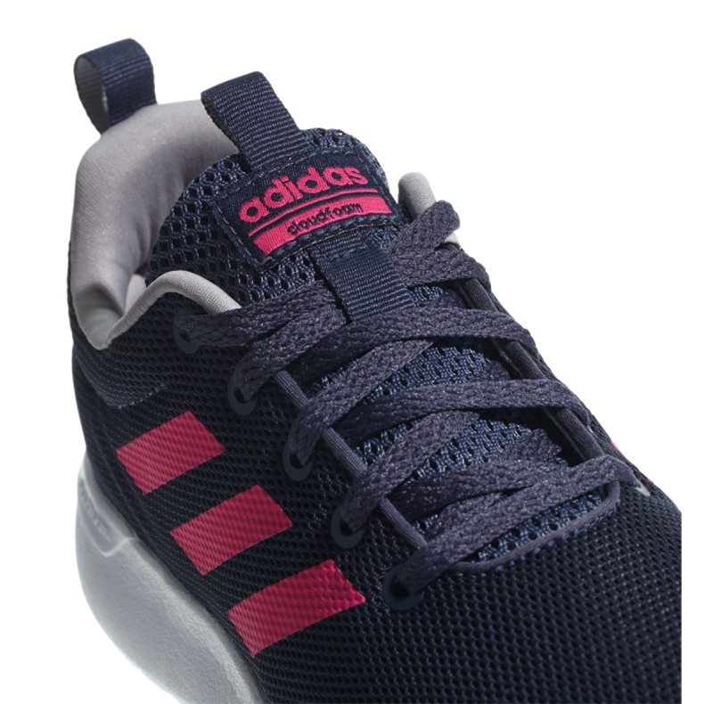 Adidas Lite Racer Cln Jr BB7045 shoes navy blue pink 2
