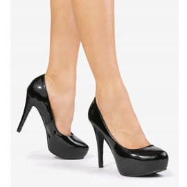 Elegant pumps on a XF12 heel black 2