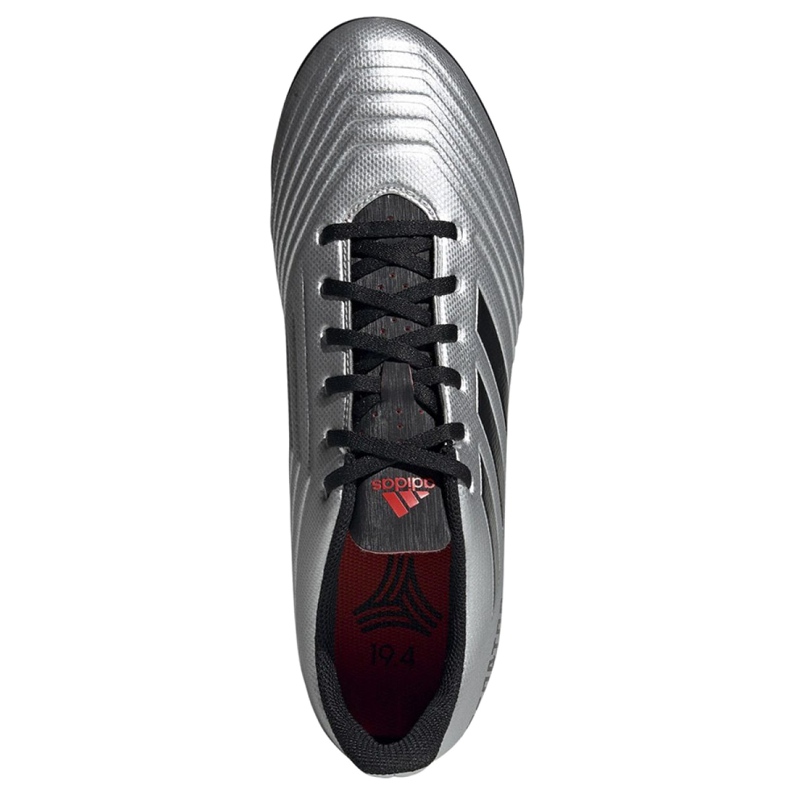 Adidas Predator 19.4 Tf M F35634 football boots silver 2