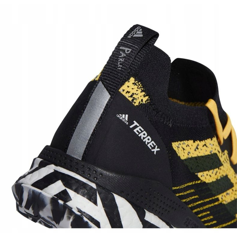 Adidas Terrex Two Ultra Parley M FW7424 shoes black yellow 1