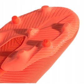 The adidas Nemeziz 19.3 Fg Jr EH0492 football boots red red 1
