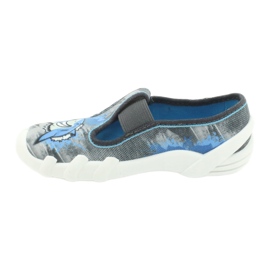 Befado children's shoes 290X205 blue grey 1