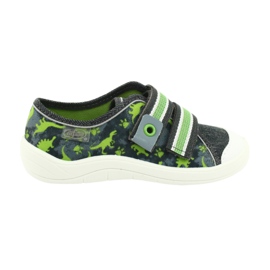 Befado children's shoes 672X067 grey green 7 Befado children's shoes 672X067 grey green 7