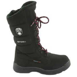 Snow boots with American Club SN12 membrane in black pink 6