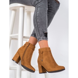 Elegant VINCEZA boots brown 2