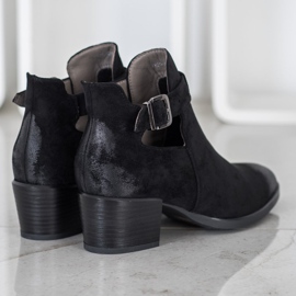 Stylish VINCEZA boots black 2