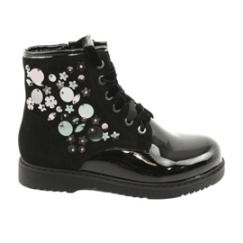 Evento 1433 lacquered sequins boots black 6