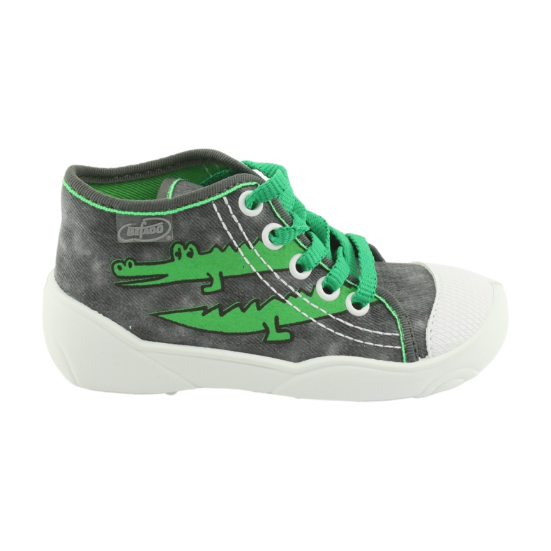 Befado children's shoes 218P053 grey green 5