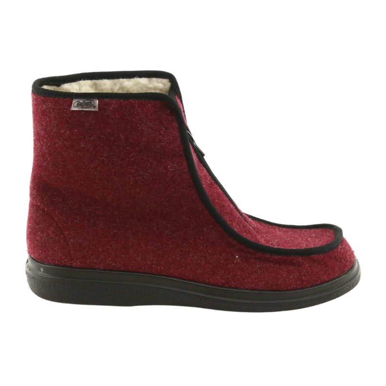 Dr.orto Befado Women's shoes PU insulated wool 996D005 burgundy red 4