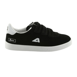 Sport shoes leather insert American Club BS06 white black 6