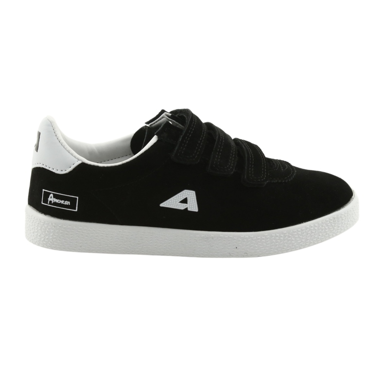 Sport shoes leather insert American Club BS06 white black 6