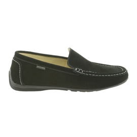 Loafers men's leather shoes American Club 01/2019 black 6