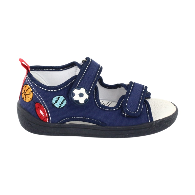 American Club Sandals boys American TEN27 slippers ball navy blue 5 American Club Sandals boys American TEN27 slippers ball navy blue 5