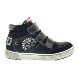 American Club, black winter sports shoes 17779 6