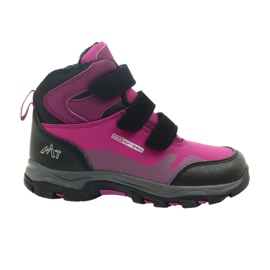 Mttrek Velcro booties MT TREK 011 fuchsia black purple pink 6