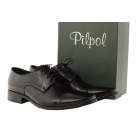 Classic black shoes Pilpol L005 4