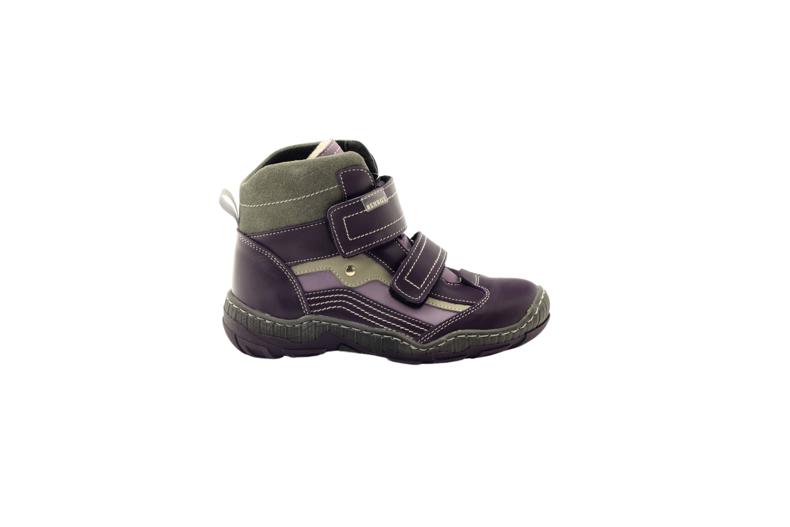 Girls winter boots Ren But 4141 purple grey 5