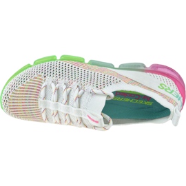 Skechers Skech-Air 92 Sky Motivation W 149040-WMLT white pink green yellow 2 Skechers Skech-Air 92 Sky Motivation W 149040-WMLT white pink green yellow 2
