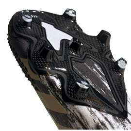 Adidas Predator 20.1 Fg M FW9186 football boots black, white, black, gold white 1