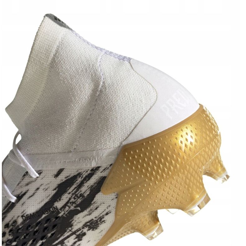 Adidas Predator 20.1 Fg M FW9186 football boots black, white, black, gold white 2