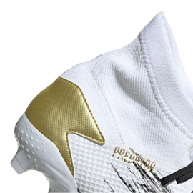 Adidas Predator 20.3 Fg M FW9196 football boots black, white, black, gold white 1 Adidas Predator 20.3 Fg M FW9196 football boots black, white, black, gold white 1