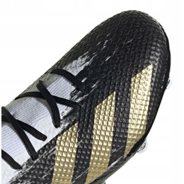 Adidas Predator 20.3 Fg M FW9196 football boots black, white, black, gold white 2